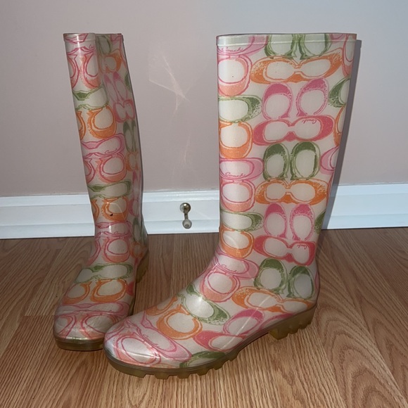 Coach Rainboots - Picture 2 of 5
